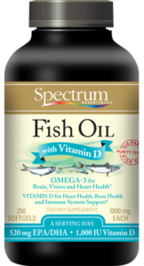 Fish Oil with Vitamin D Softgels